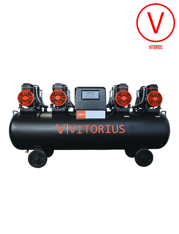 Oil-free air compressor 200L - Image 2